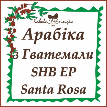 54 АРАБІКА ГВАТЕМАЛА (Santa Rosa)