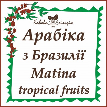 66 АРАБІКА БРАЗИЛІЯ (Tropical fruits)